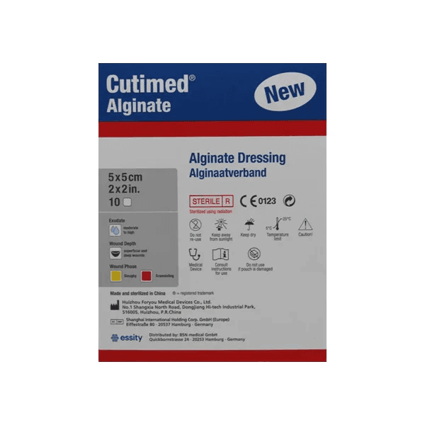 CUTIMED ALGINATE 5 X 5CM