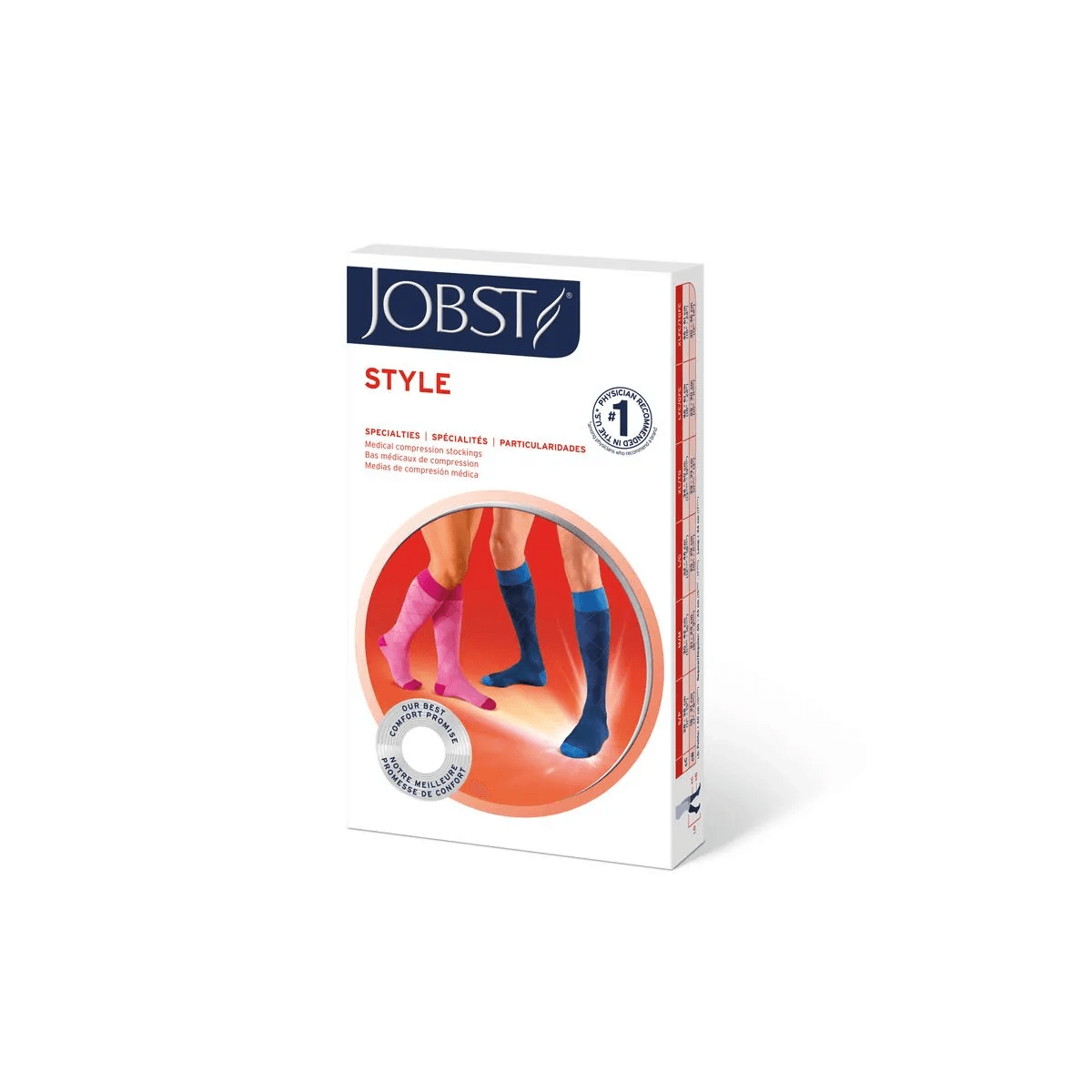 STYLE 15-20 RODILLA PUNT. CERRADA S ARGYLE BLUE