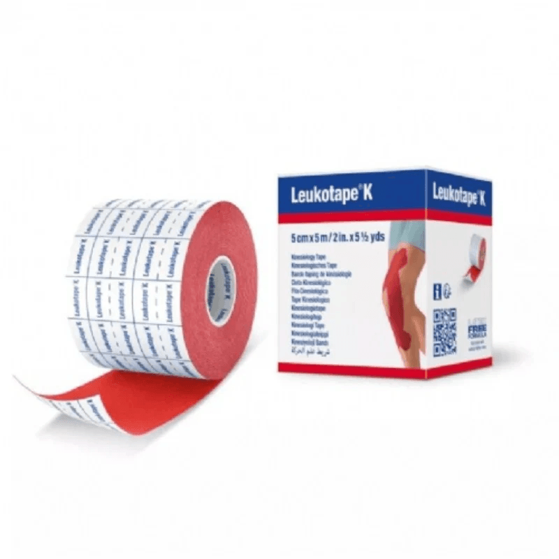 LEUKOTAPE K 5CM X 5M ROJO