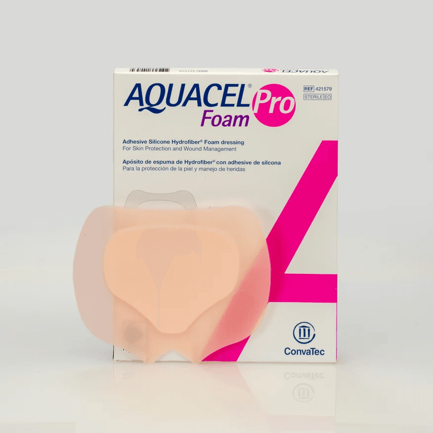 AQUACEL FOAM PRO APOSITO ADHESIVO MULTIPROPOSITO TALON 19.8X14CM