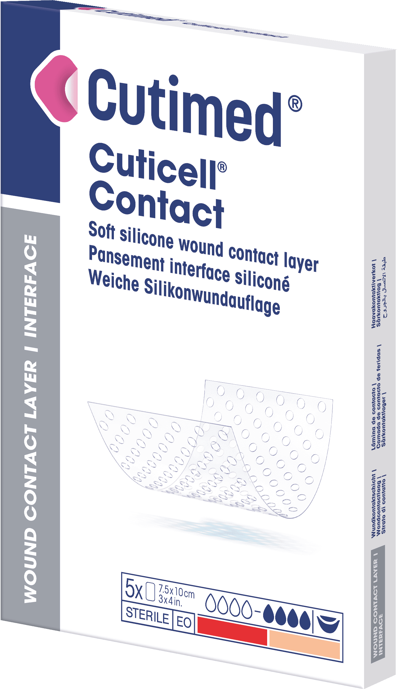 CUTICELL CONTACT 7.5 X 10CM