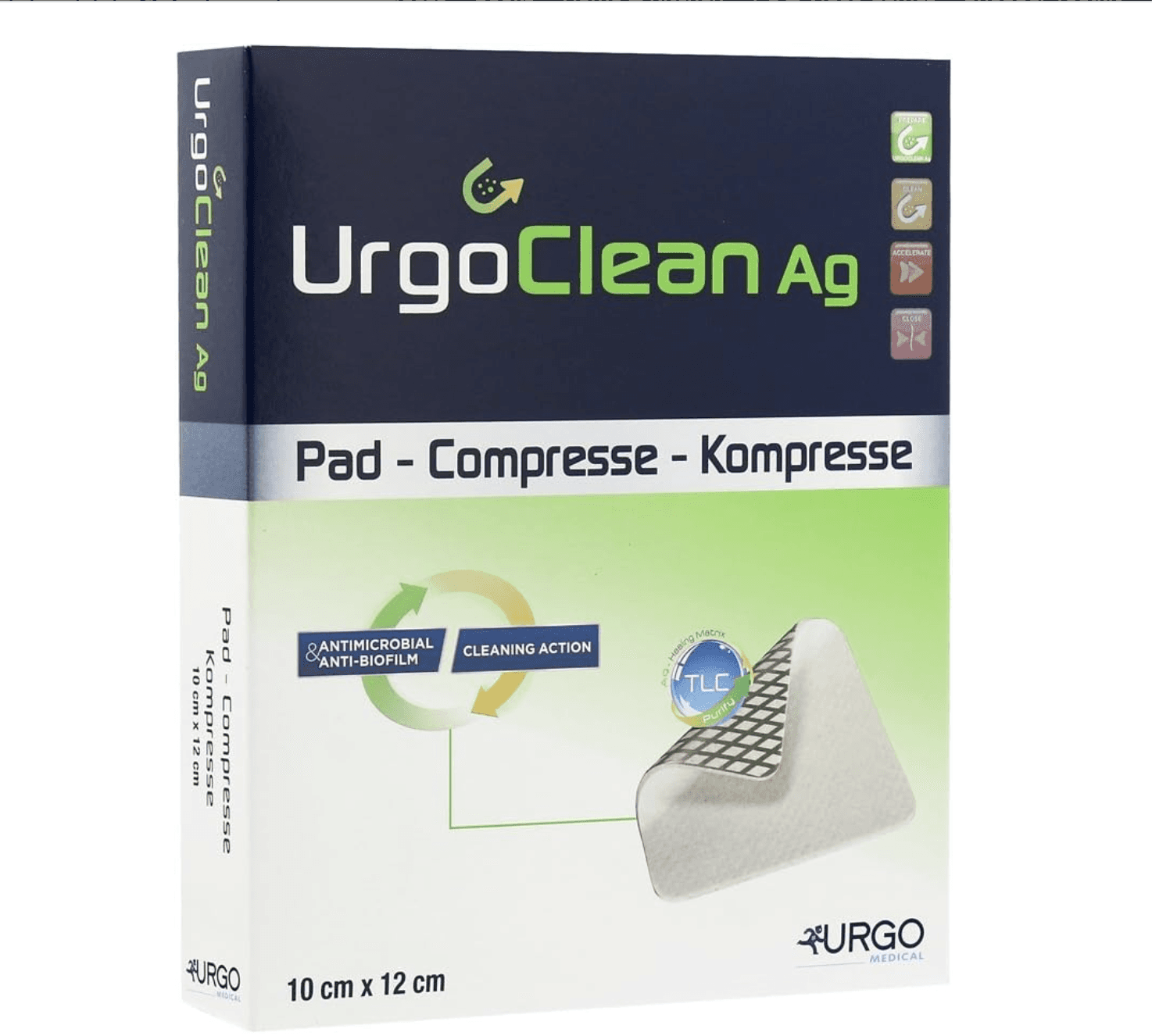 URGOCLEAN AG 10X10 CM