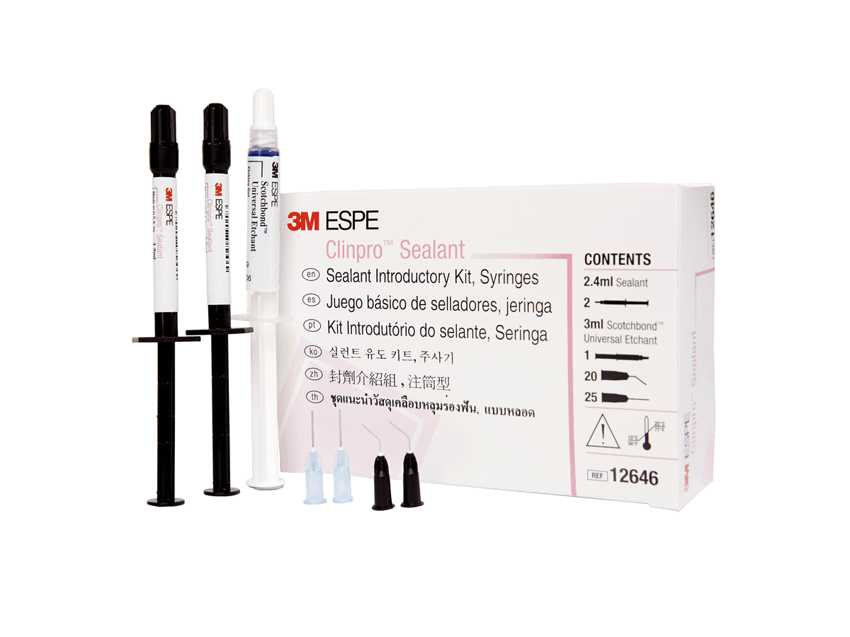 KIT SELLANTE CLINPRO SEALANT KIT 2 JER 2.4ML + ÁCIDO + ACC – SOLVENTUM