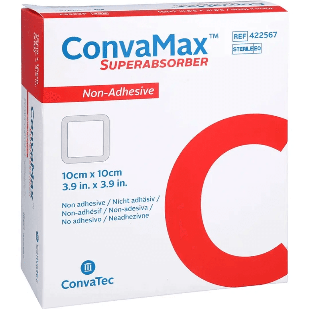 CONVAMAX APOSITO SUPERABSORBENTE 10X10CM