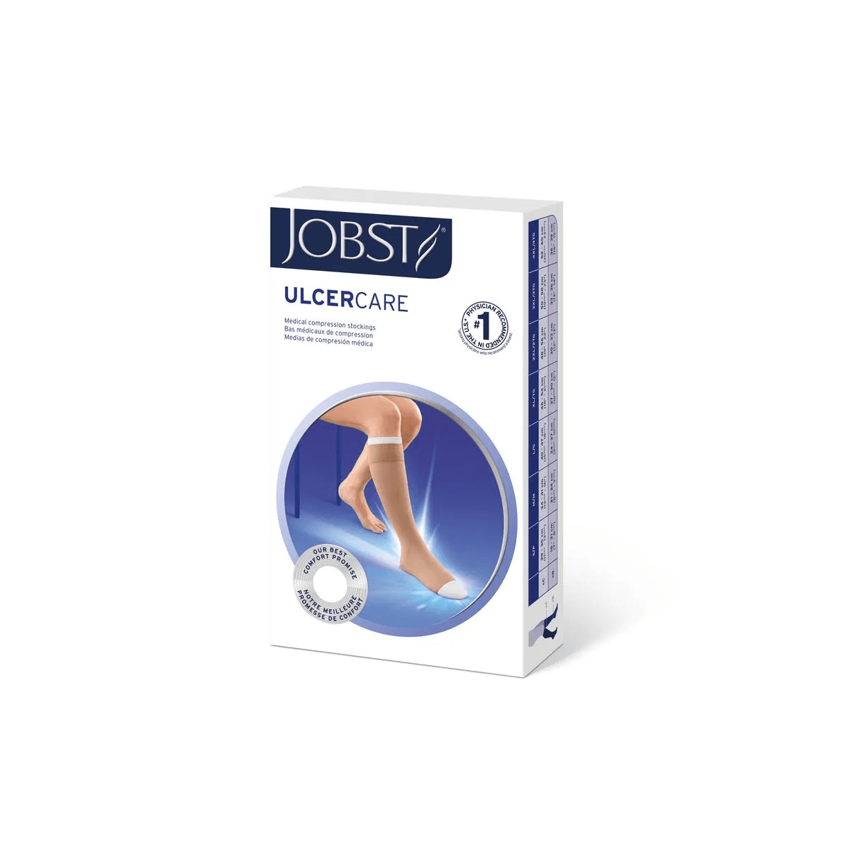 ULCERCARE 40 RODILLA C/CIERRE CIERRE DERECHO XXL BEIGE