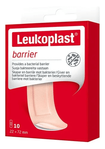 LEUKOPLAST BARRIER 22X72MM X 10