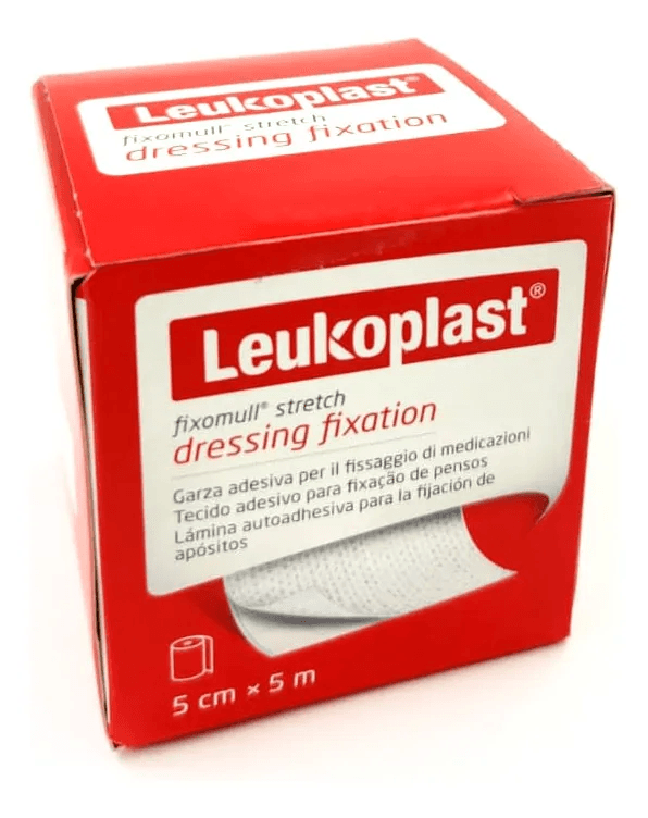 LEUKOPLAST FIXOMULL 5CMX5M W 1