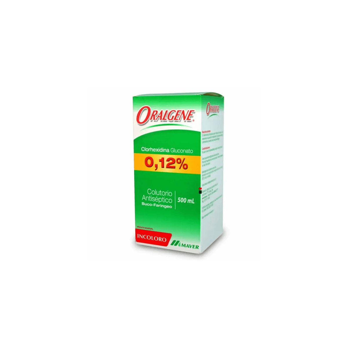 ORALGENE CLORHEXIDINA AL 0,12% 500 ML